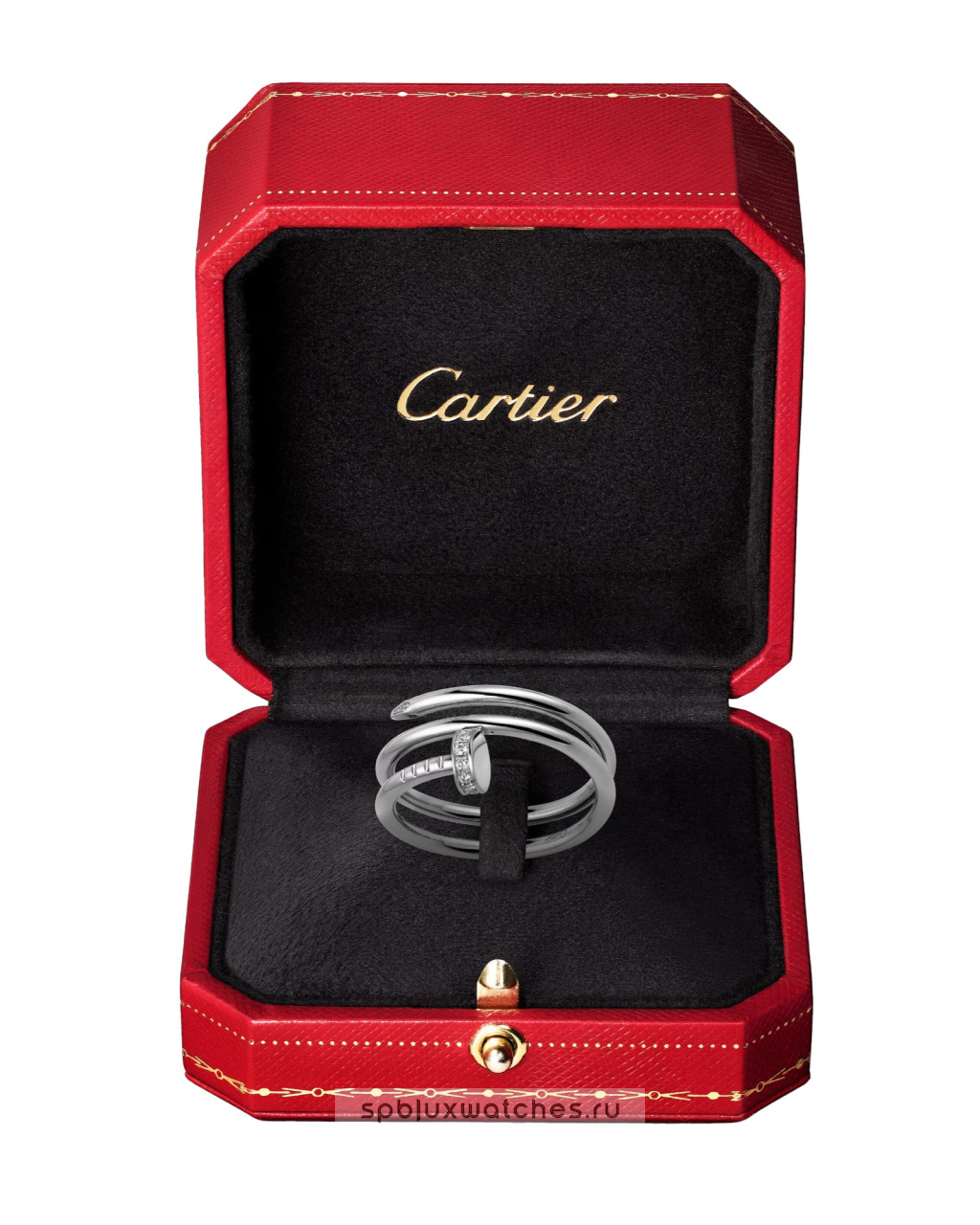 Кольцо Cartier Juste un Clou Double Diamonds Ring B4211000
