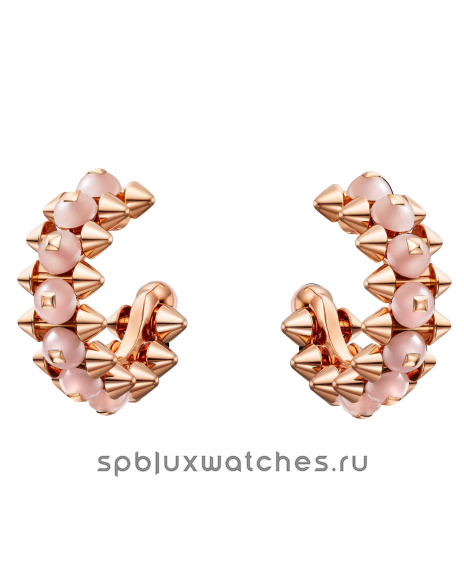 Серьги Cartier Clash de Cartier Pink Chalcedony Earrings B8301531
