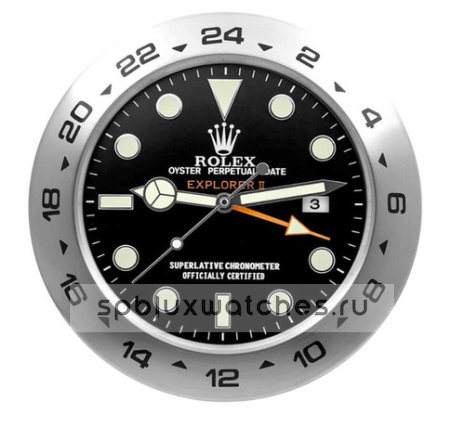 Настенные часы Rolex Explorer II Steel
