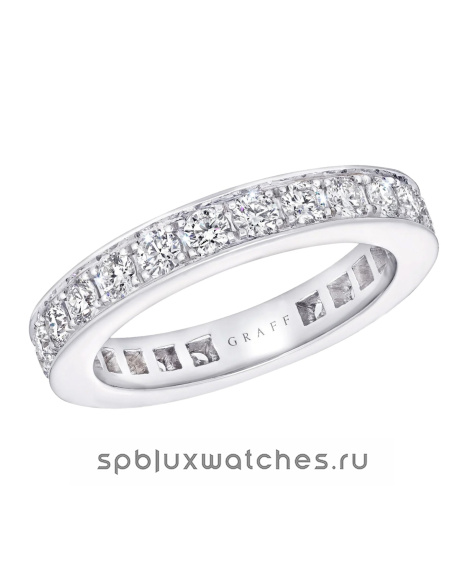 Обручальное кольцо Graff Classic Graff Thread Set Diamond Wedding Band RGET038