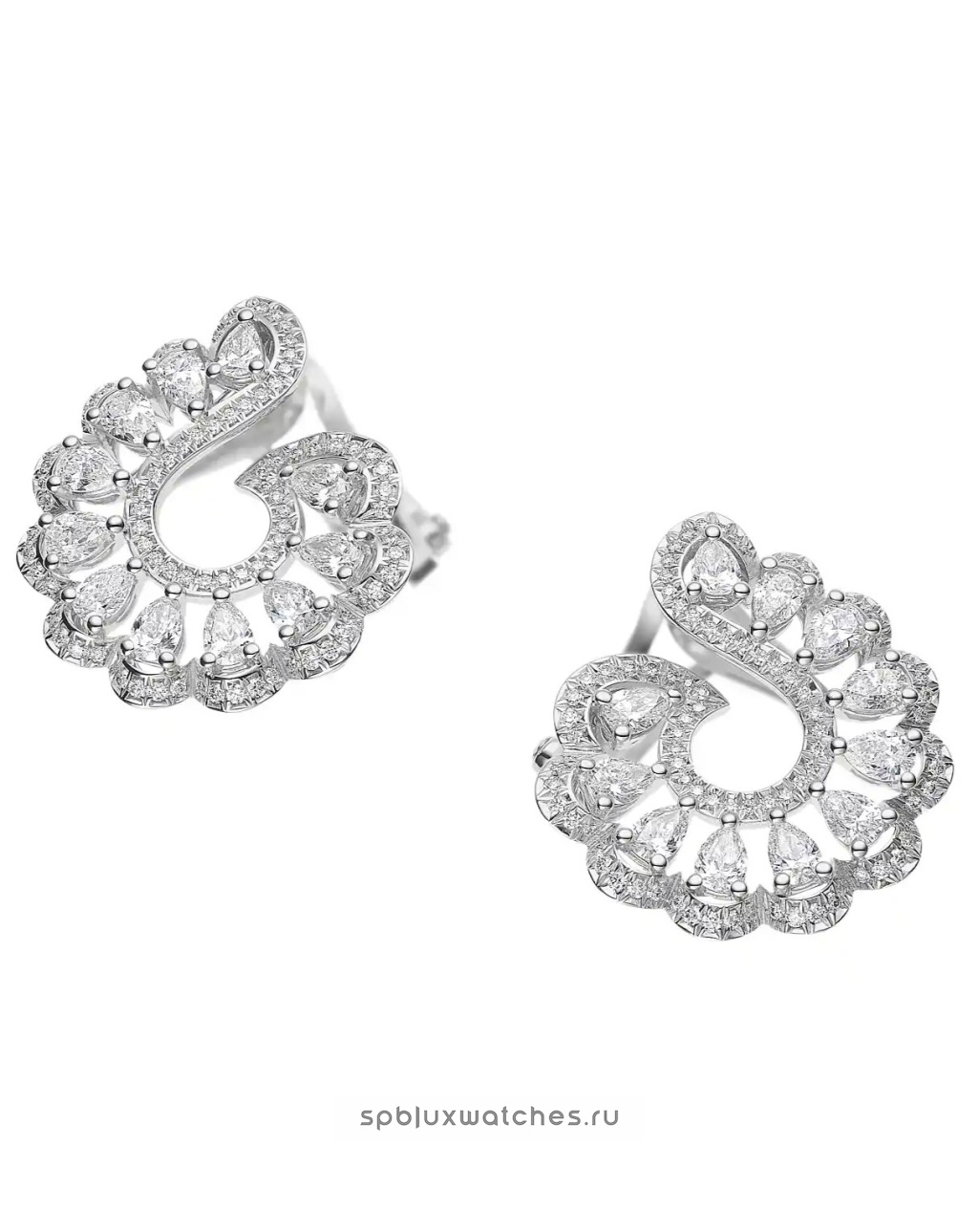 Серьги Chopard Precious Lace Vague Earrings 848349-1001