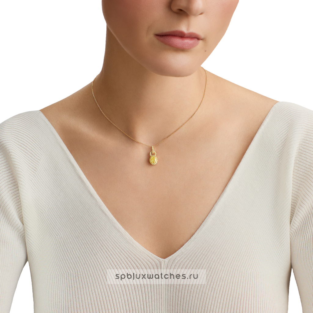 Подвеска Graff Icon 8 Oval Yellow Diamond Pendant RGP864