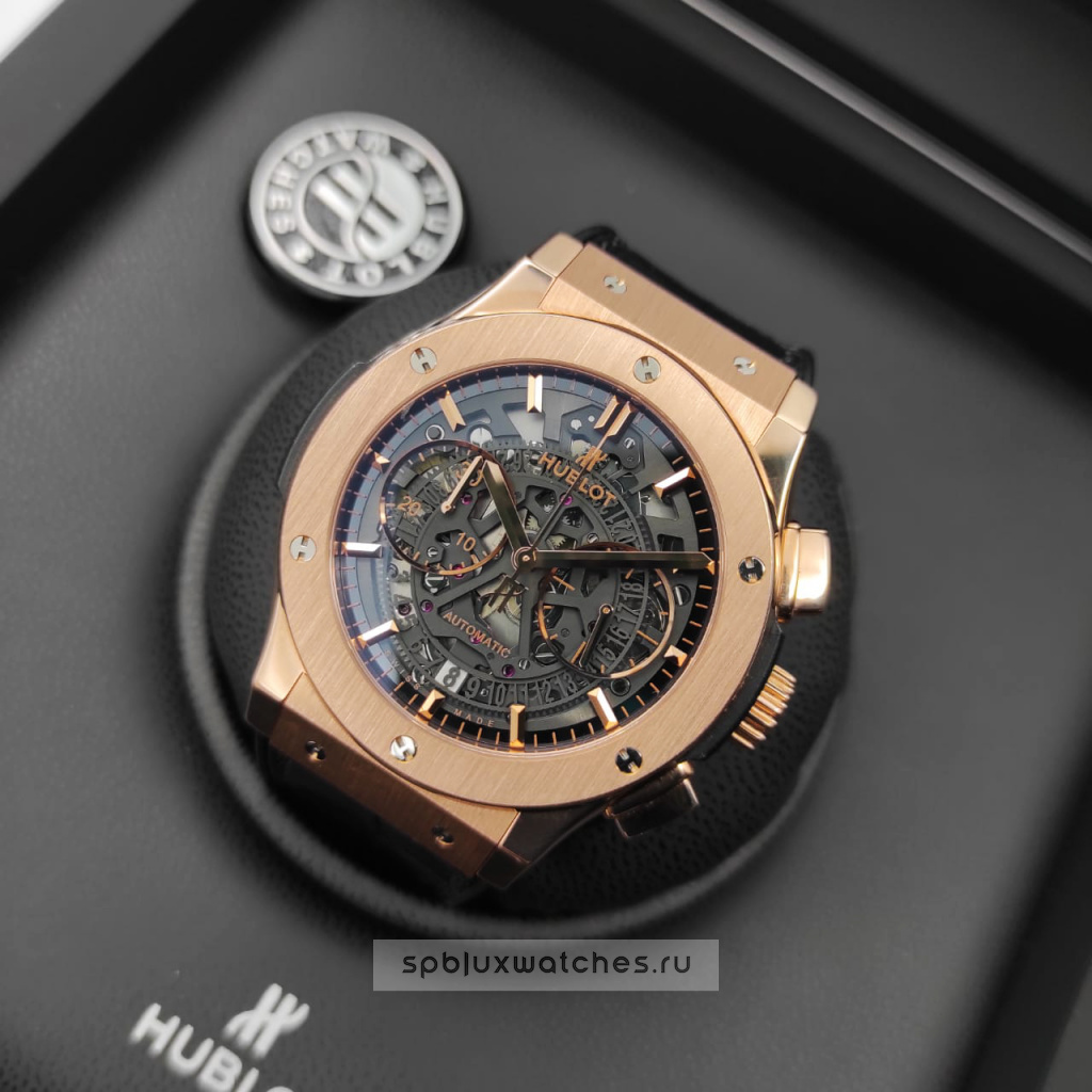classic fusion chronograph titanium king gold