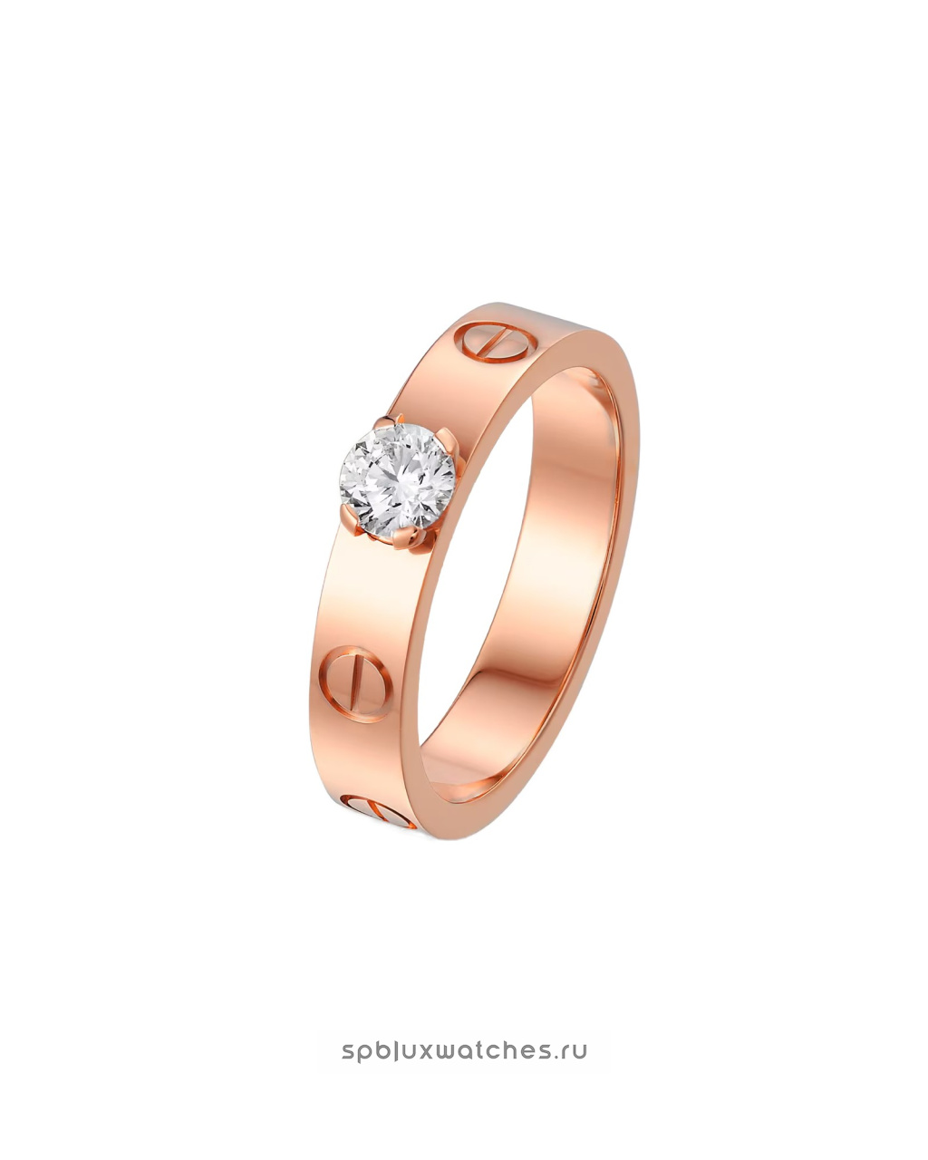 Кольцо для помолвки Cartier Love Solitaire Brilliant-Cut Diamond N4250100