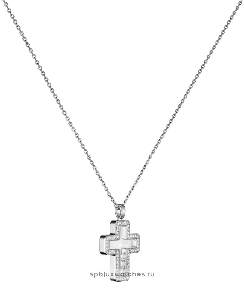 Крест Chopard Happy Diamonds Cross Pendant 79A410-1001