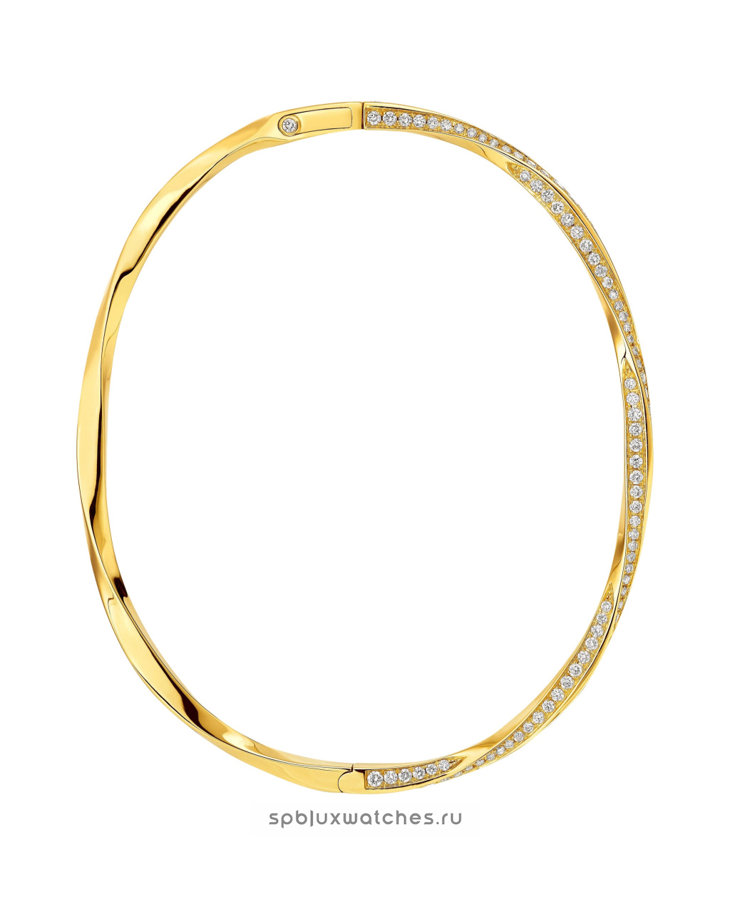 Браслет Graff Spiral Pave Diamond Bangle RGB448