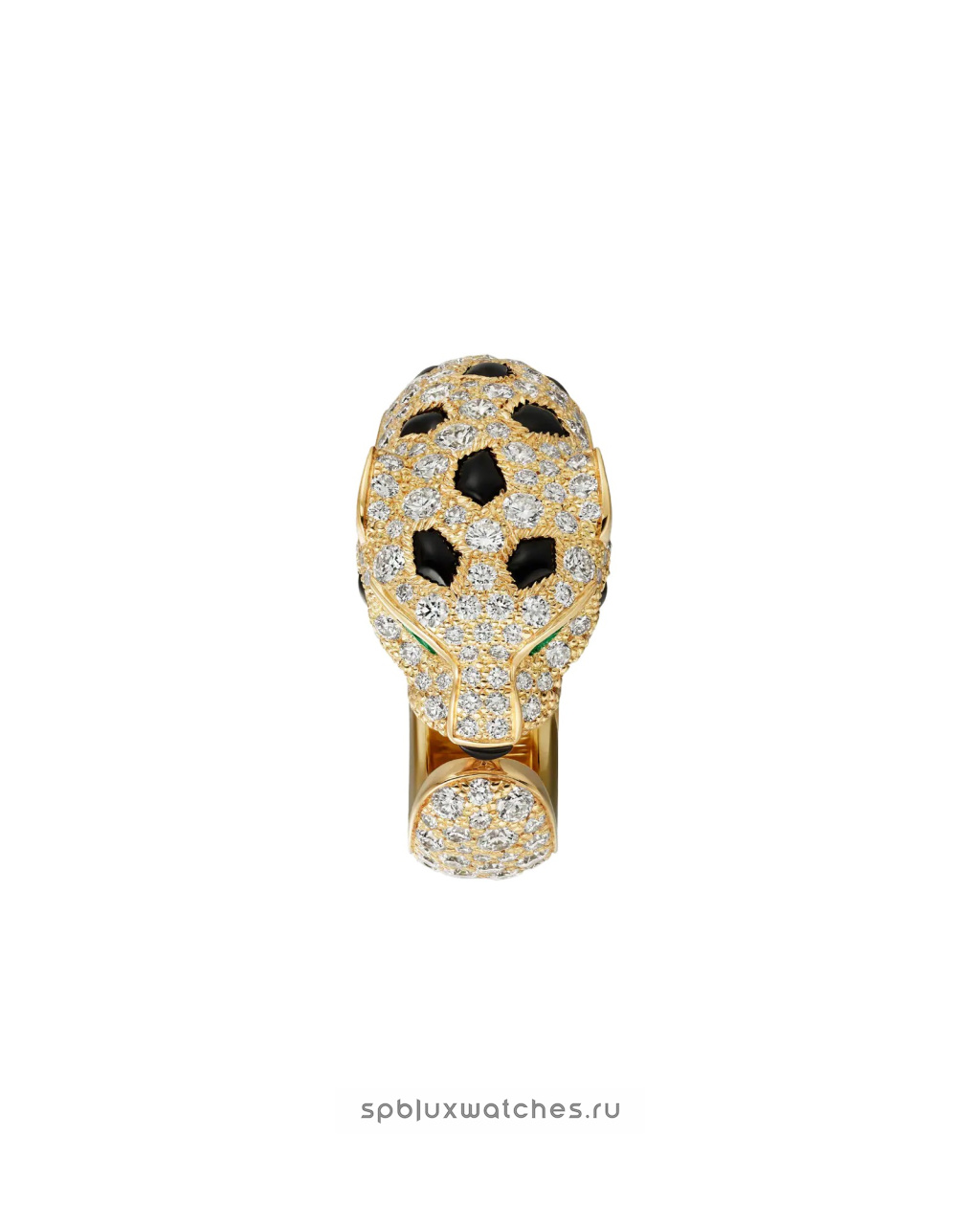 Кольцо Cartier Panthere de Cartier Half-Paved Ring Medium Model N4767700