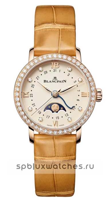 Blancpain Villeret Quantieme Phases de Lune 29.2 mm 6106N 2987 55A