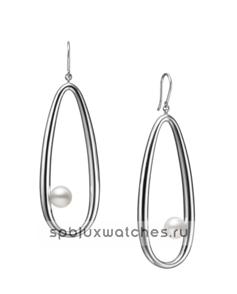 Серьги Mikimoto Moon Dew Pierced Earrings PE-1716PS