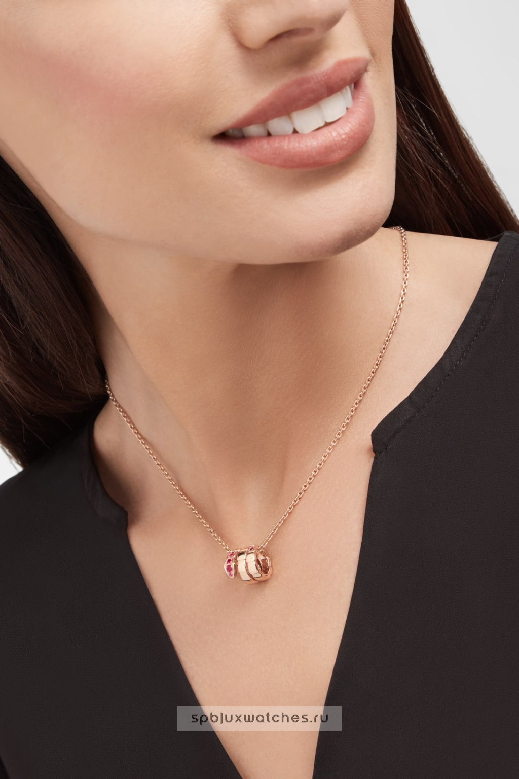 Подвеска Bvlgari Serpenti Viper Necklace 358888