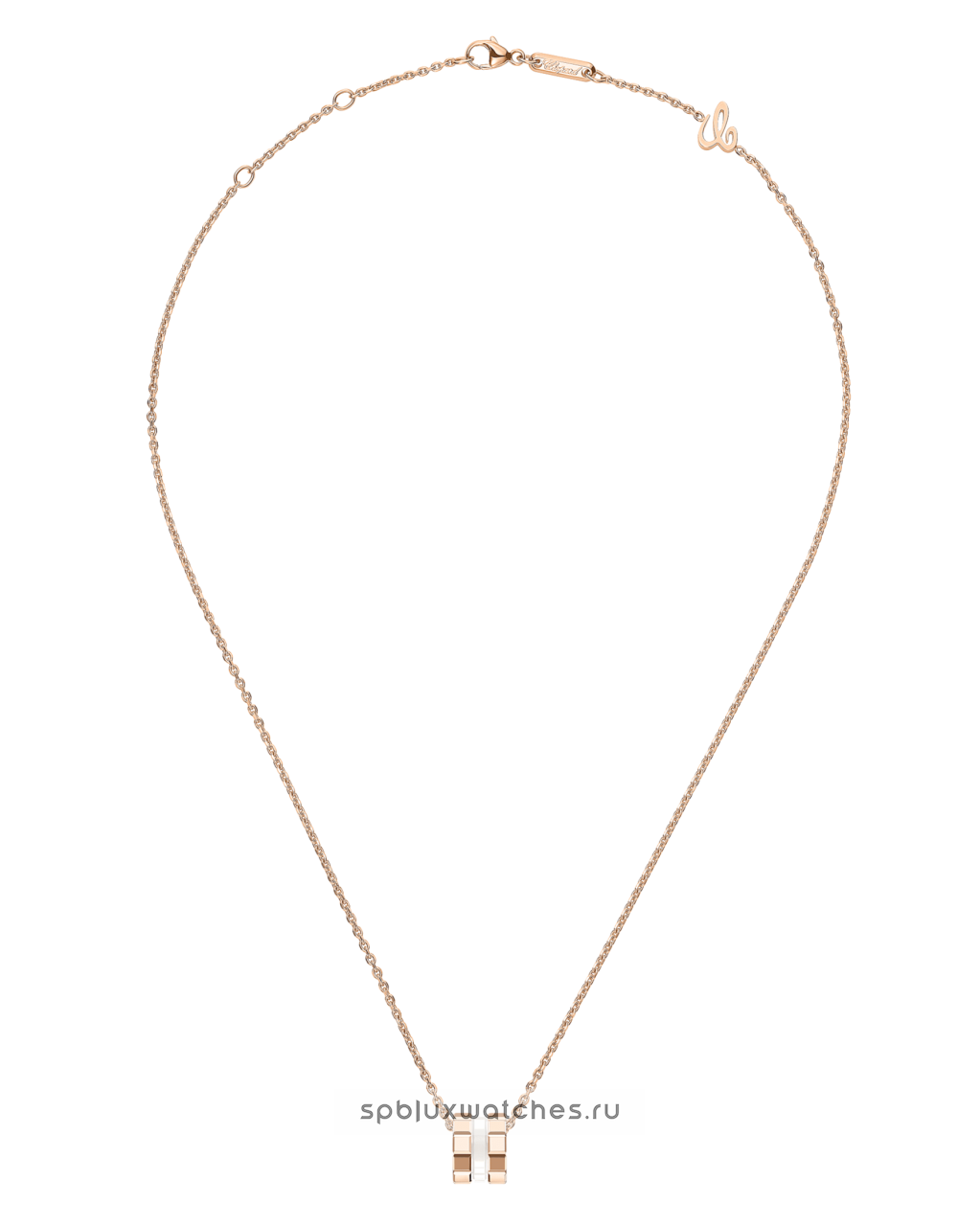 Подвеска Chopard Ice Cube White HyCeram Pendant 797005-9004