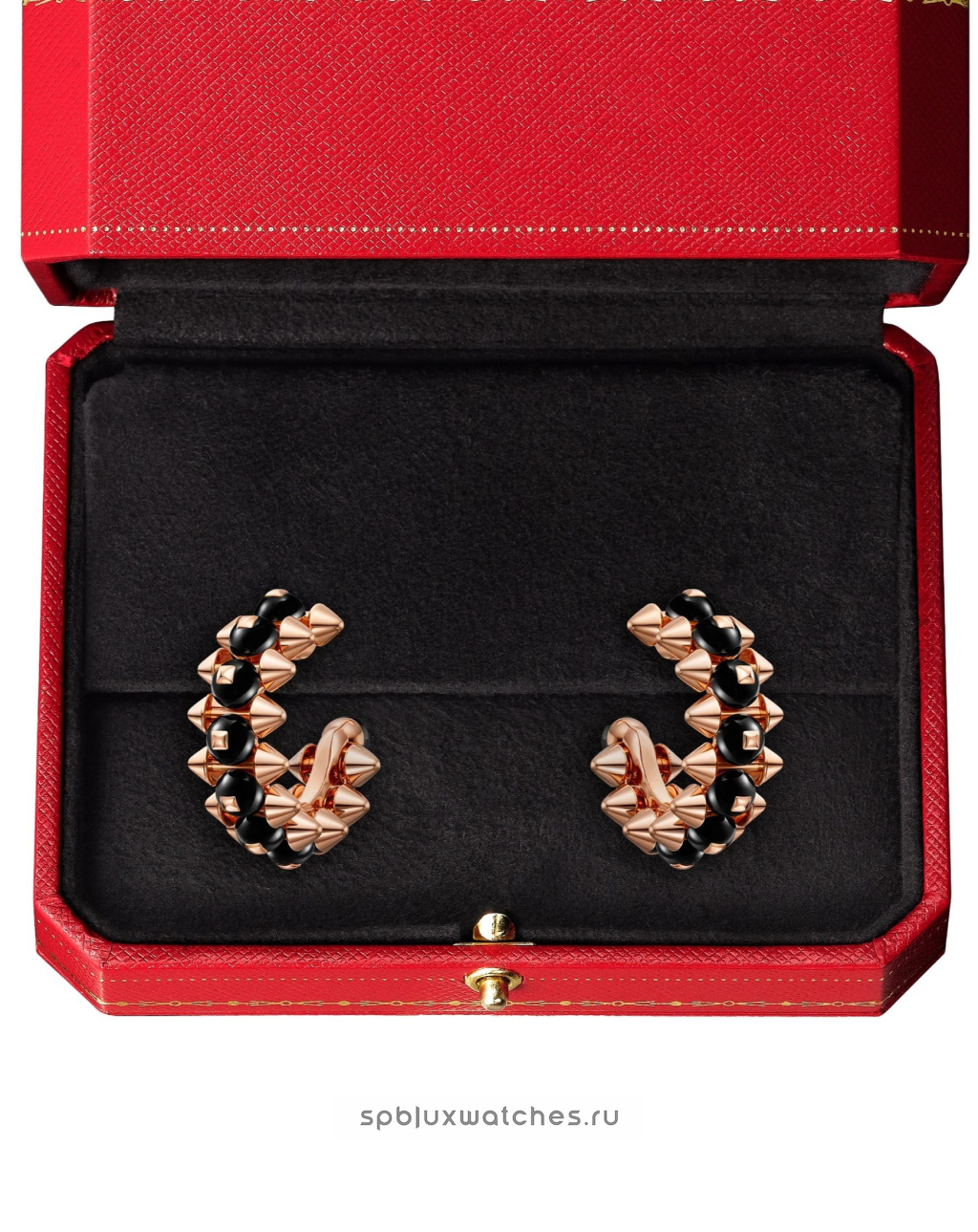Серьги Cartier Clash de Cartier Onyx Earrings B8301530