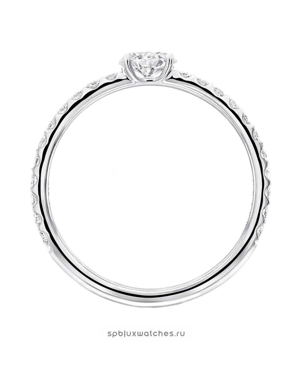 Кольцо Graff Foufou Horizontal Oval Diamond Ring RGR1119