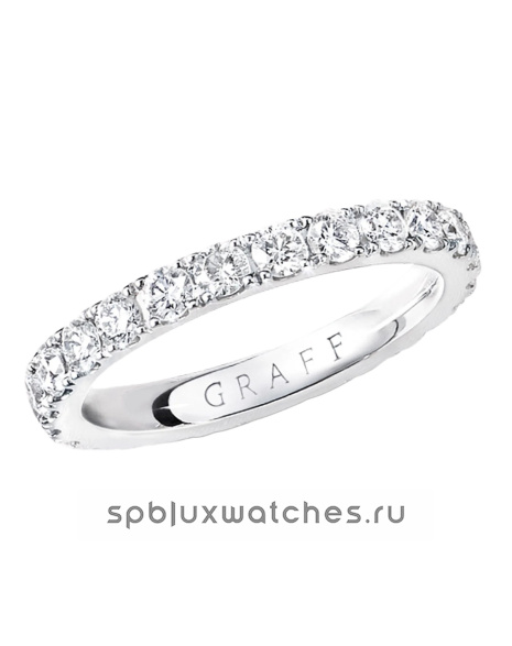 Обручальное кольцо Graff Classic Graff Castle Set Round Diamond Wedding Band RER1001