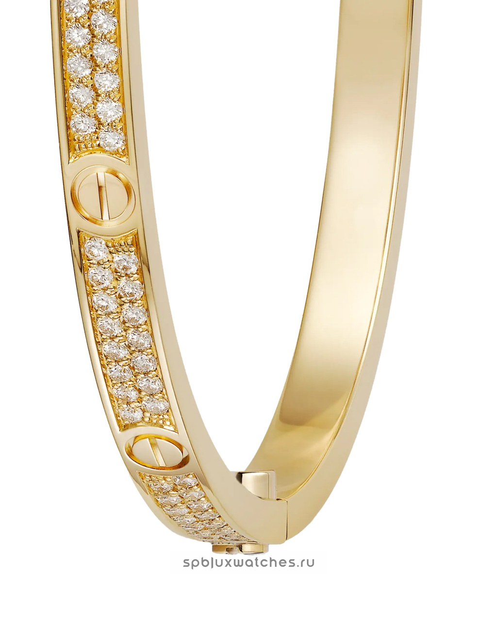 Браслет Cartier Love Bracelet Paved Small Model N6710617