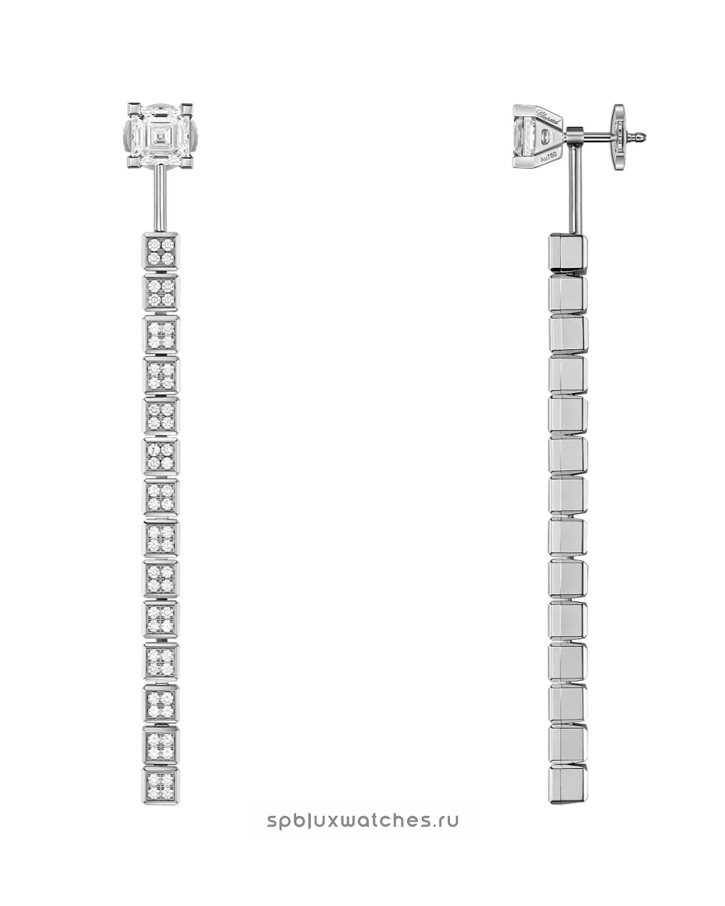 Серьги Chopard Ice Cube Earrings 830243-1001
