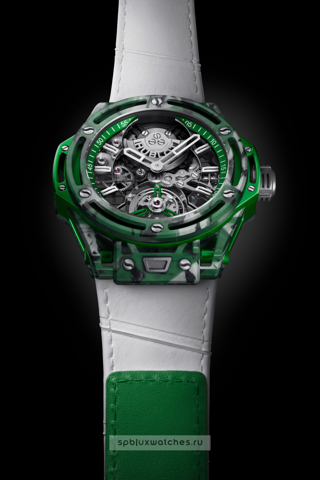 Hublot Big Bang Tourbillon Novak Djokovic Goat Edition Green 44 mm 429.QKG.0120.NR.DJO26