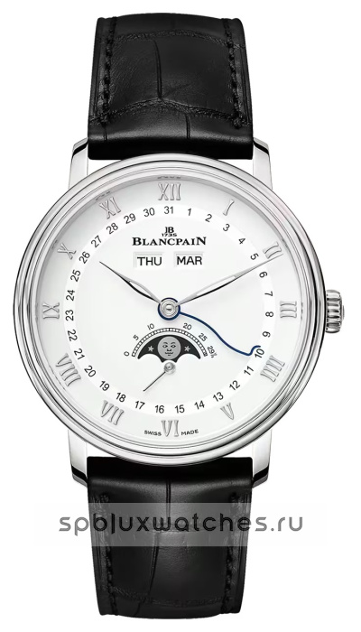 Blancpain Villeret Quantieme Complet 38 mm 6264 1127 55B