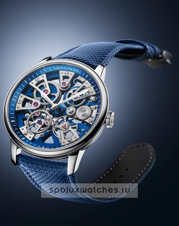 Arnold & Son Chronometry Nebula Steel 40 mm 1NEGS.U01A.K0243S