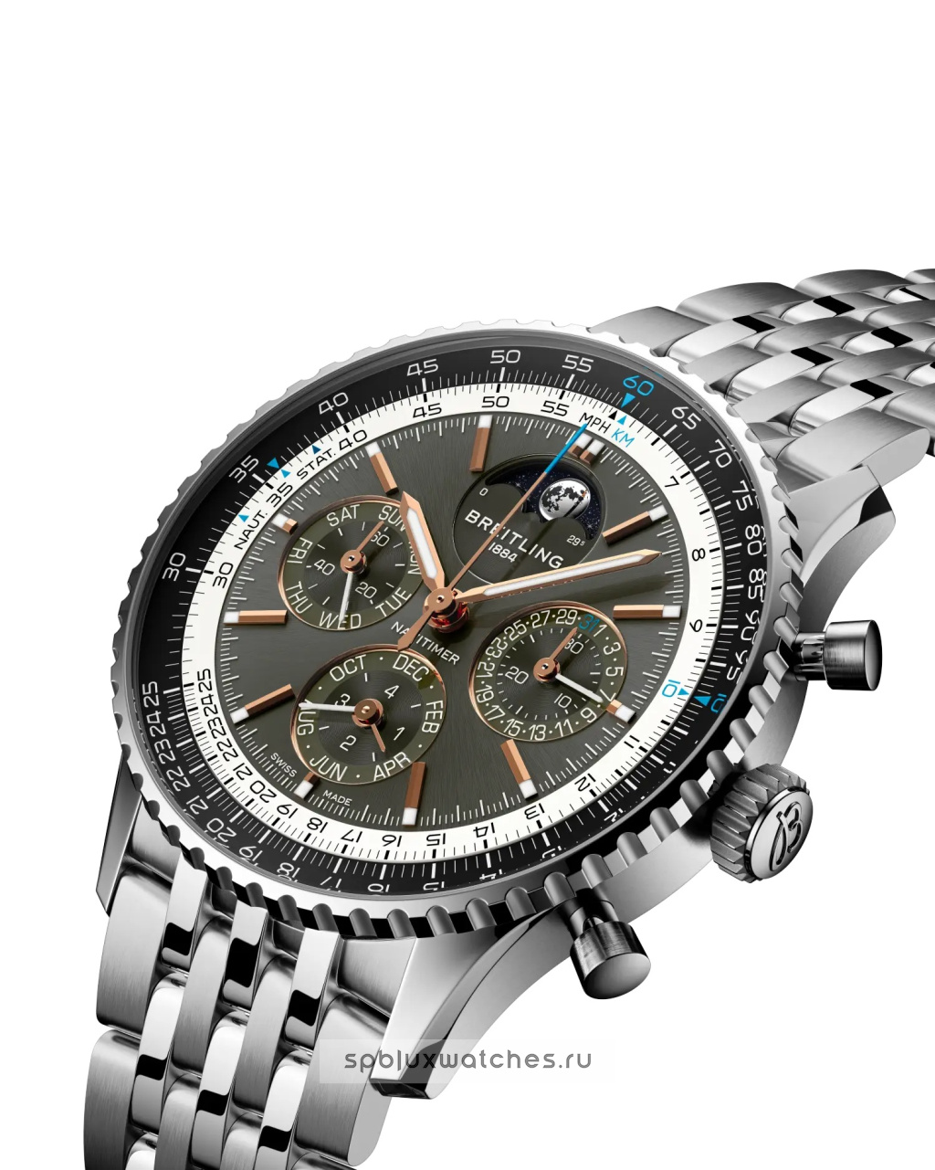 Breitling Navitimer B19 Chronograph Perpetual Calendar 43 mm PB1921251B1A1