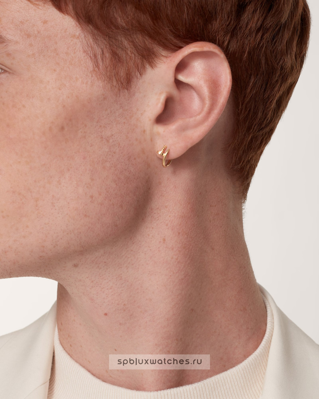 Серьга Cartier Juste un Clou Single Hoop Earring Mini Model B8301446