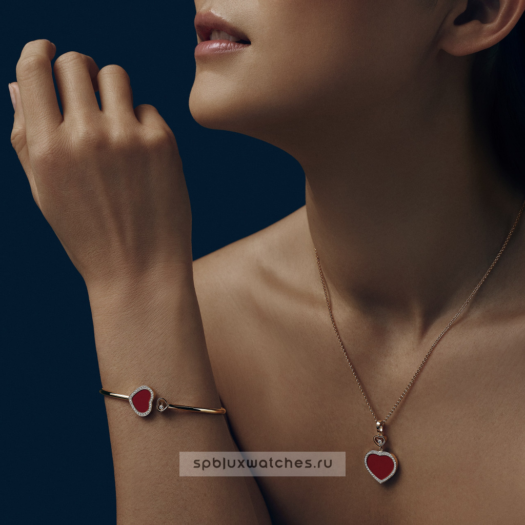 Подвеска Chopard Happy Hearts Pendant 79A074-5801