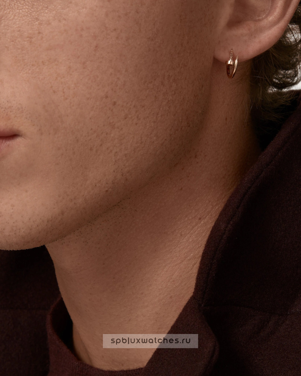 Серьга Cartier Juste un Clou Single Hoop Earring Mini Model B8301491