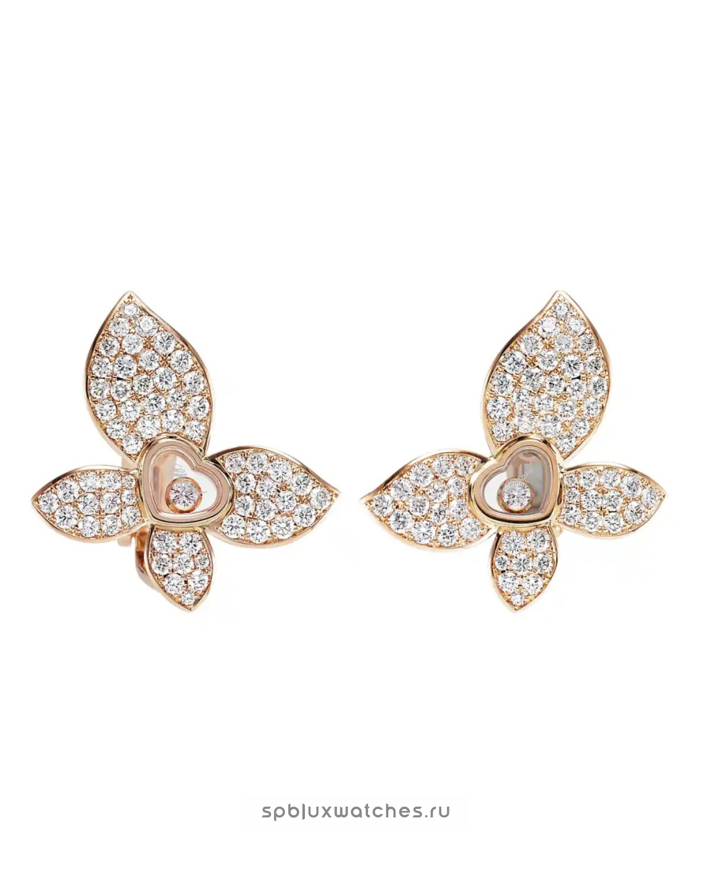 Серьги Chopard Happy Butterfly X Mariah Carey Earrings 848536-5001
