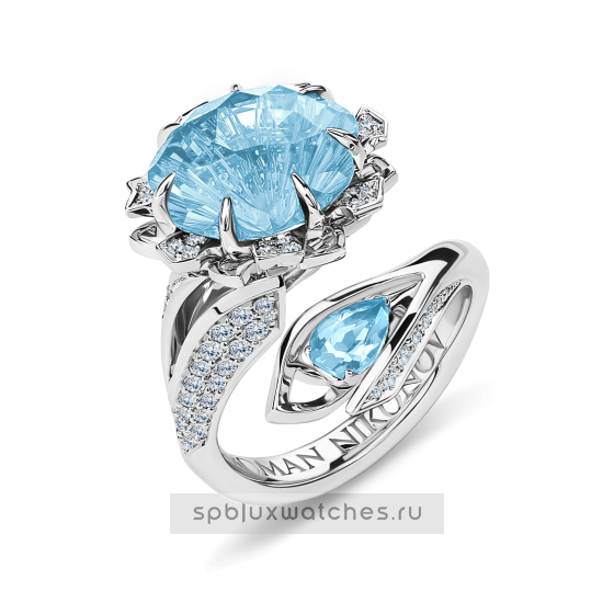 Кольцо Roman Nikonov “Каменный цветок” RN280081