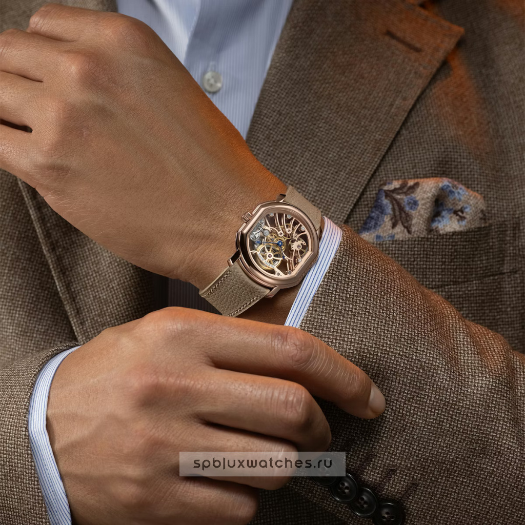 Daniel Roth Extra Plat Rose Gold Skeleton 38,6 mm x 35,5 mm