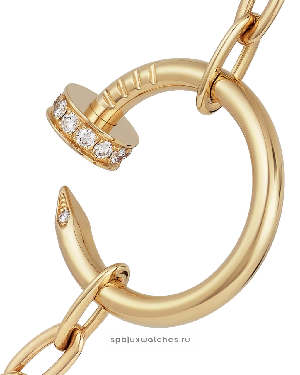 Колье Cartier Juste un Clou Diamonds Necklace B7224904