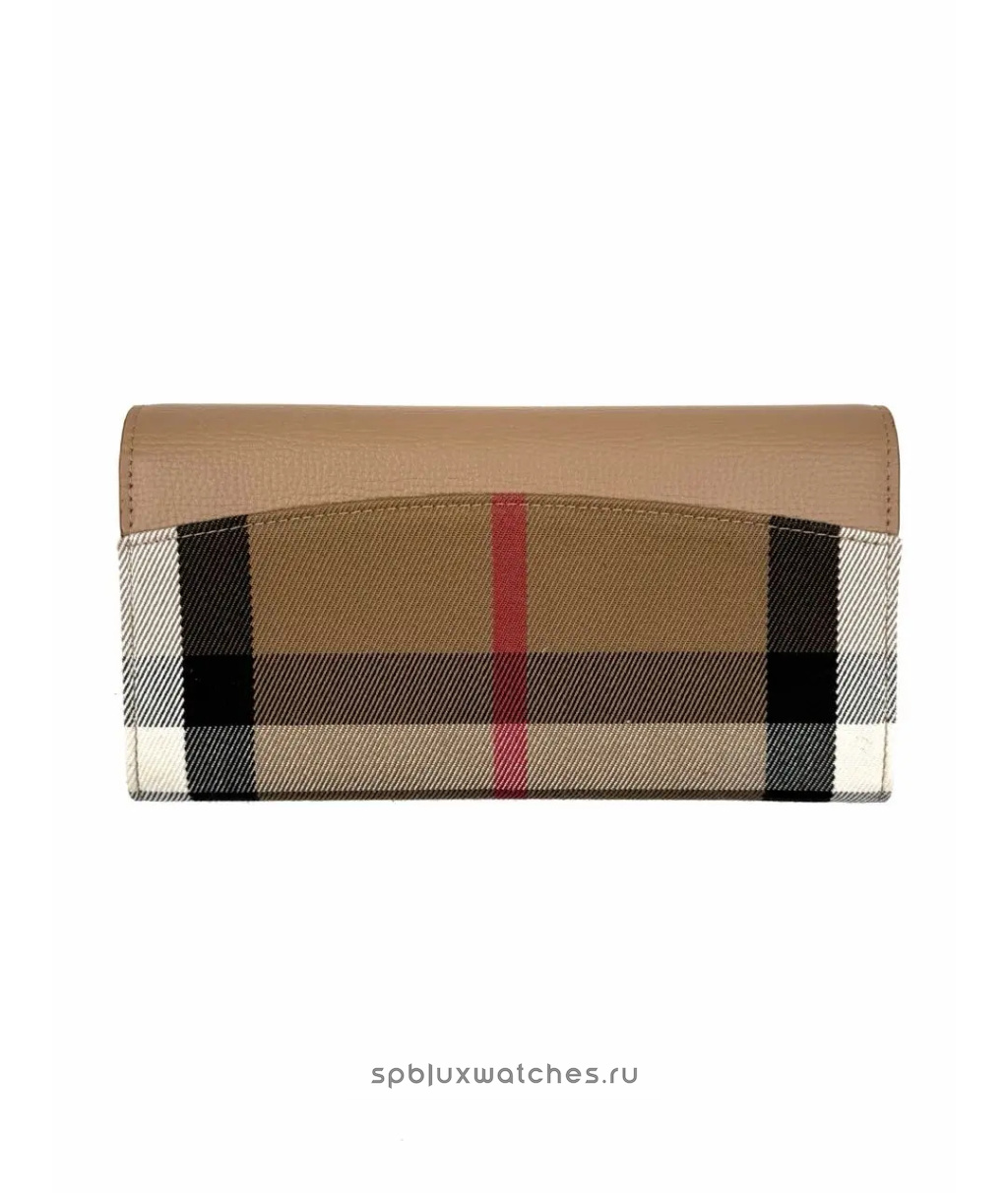 Кошелек Burberry Canvas Leather