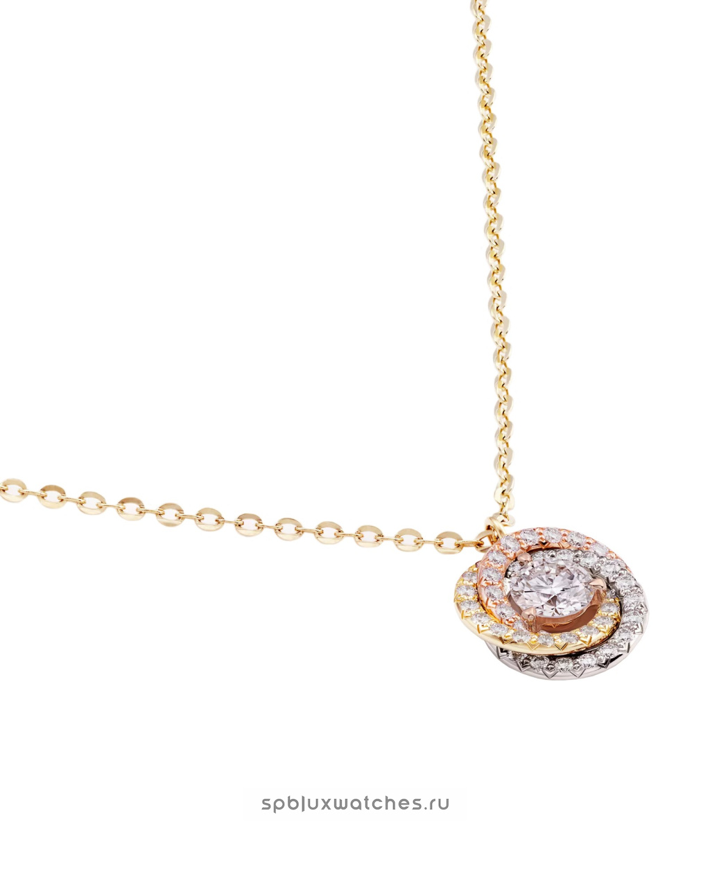 Подвеска Cartier Trinity Paved Pendant B7224807
