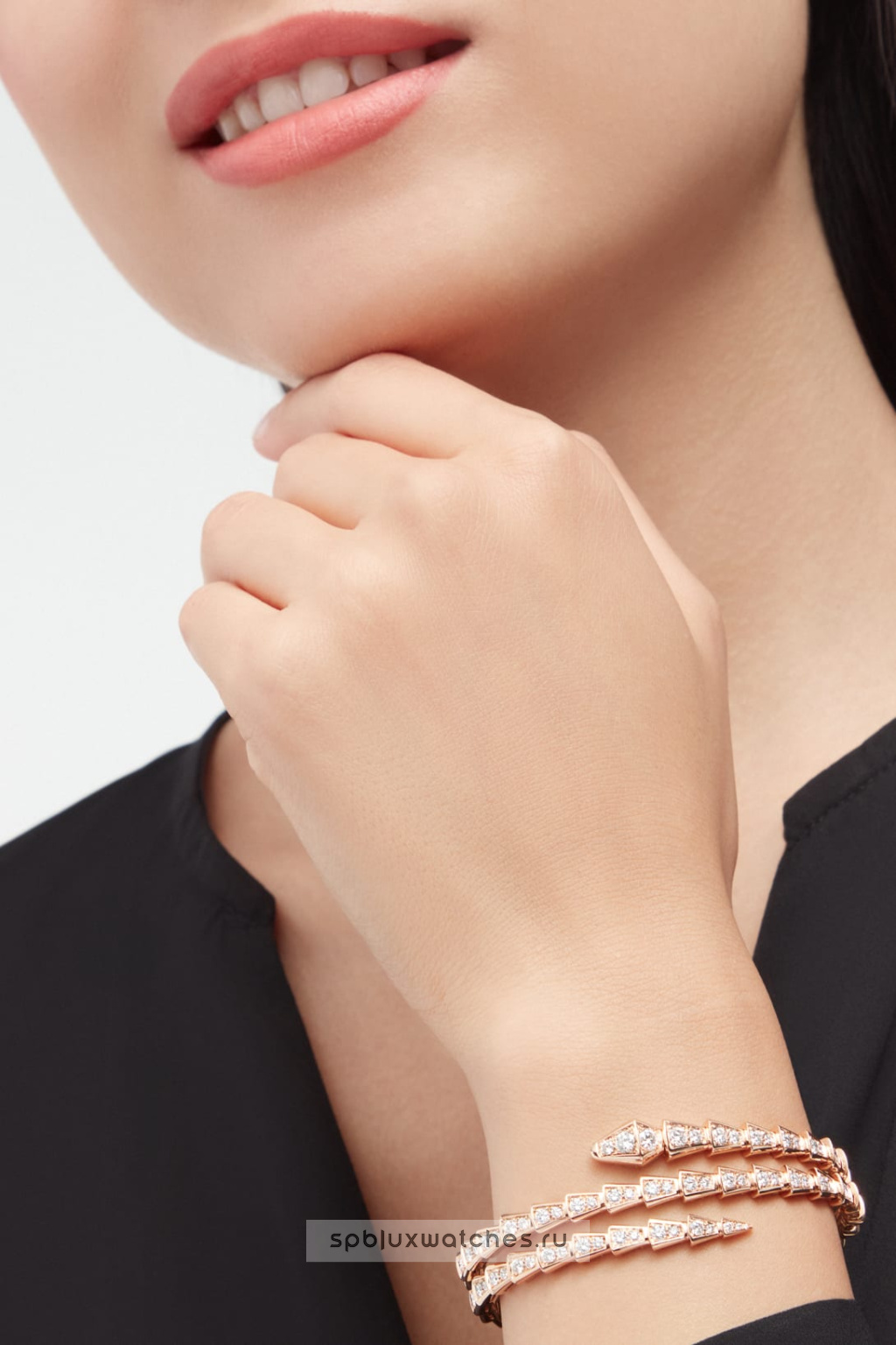 Браслет Bvlgari Serpenti Viper Two-Coil Bracelet 357272