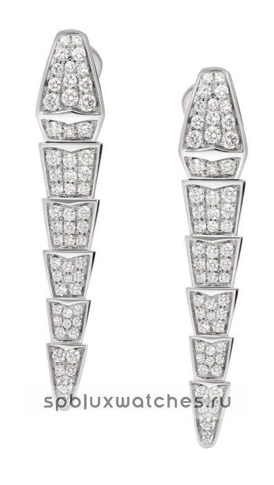 Серьги Bvlgari Serpenti Viper Earrings 348320