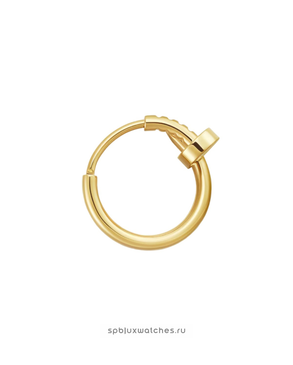 Серьга Cartier Juste un Clou Single Hoop Earring Mini Model B8301446