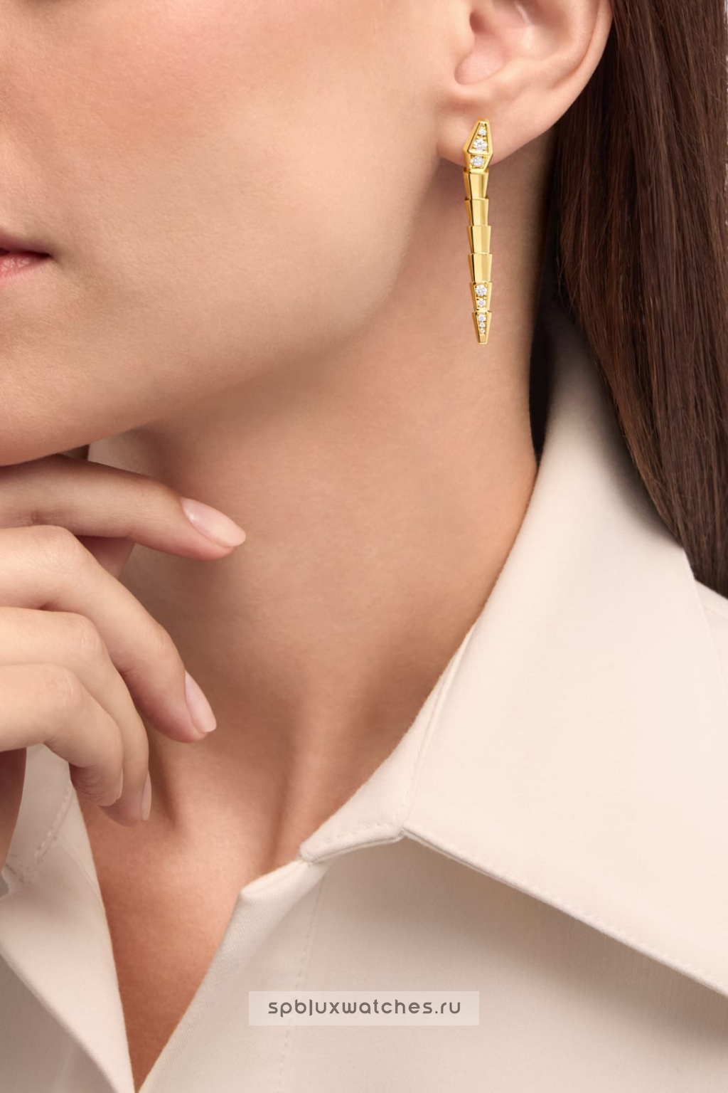 Серьги Bvlgari Serpenti Viper Earrings 362191
