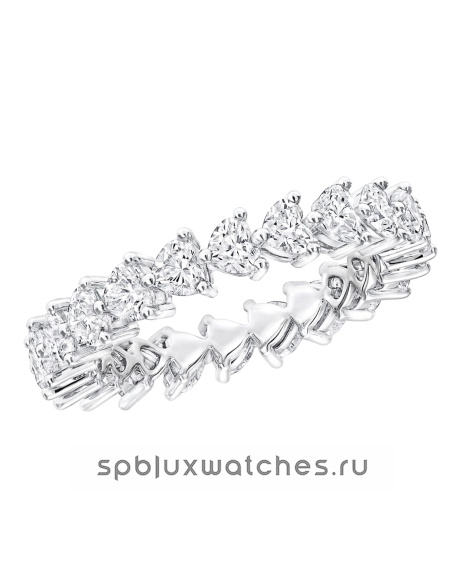 Обручальное кольцо Graff Classic Graff Heart Shape Diamond Wedding Band RER1061
