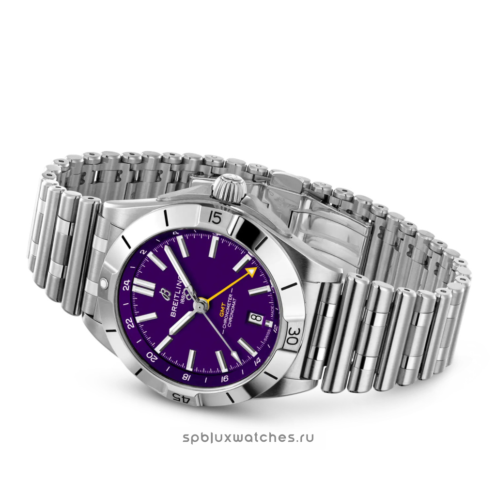 Breitling Chronomat Automatic GMT 40 mm NFL Minnesota Vikings Edition A32398C31Q1A1