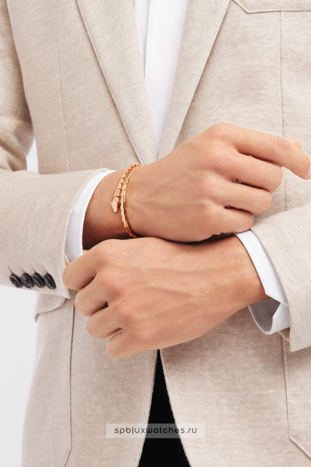 Браслет Bvlgari Serpenti Viper One-Coil Bracelet 360724