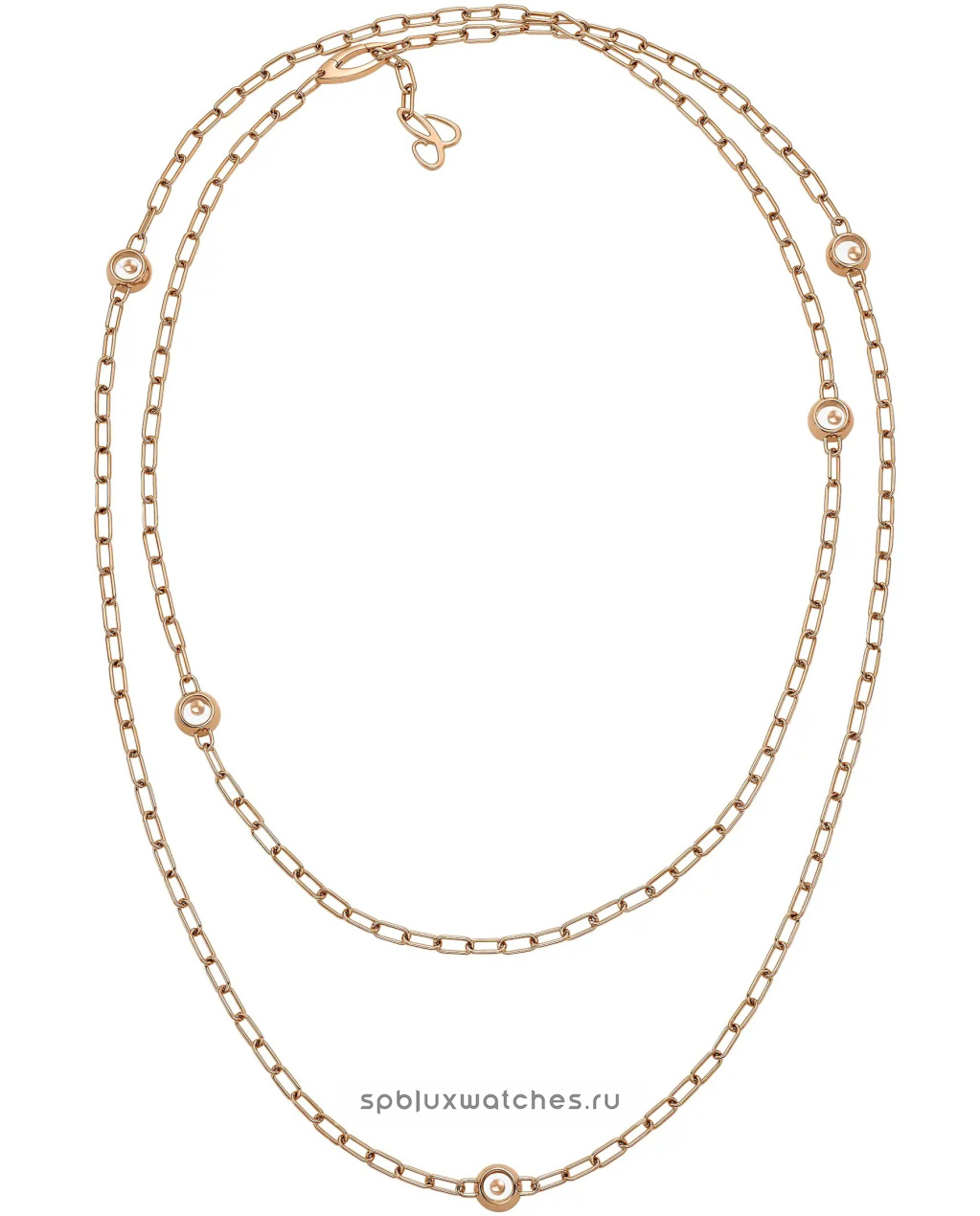 Колье-сотуар Chopard Happy Diamonds Icons Sautoir Necklace 81A117-5001