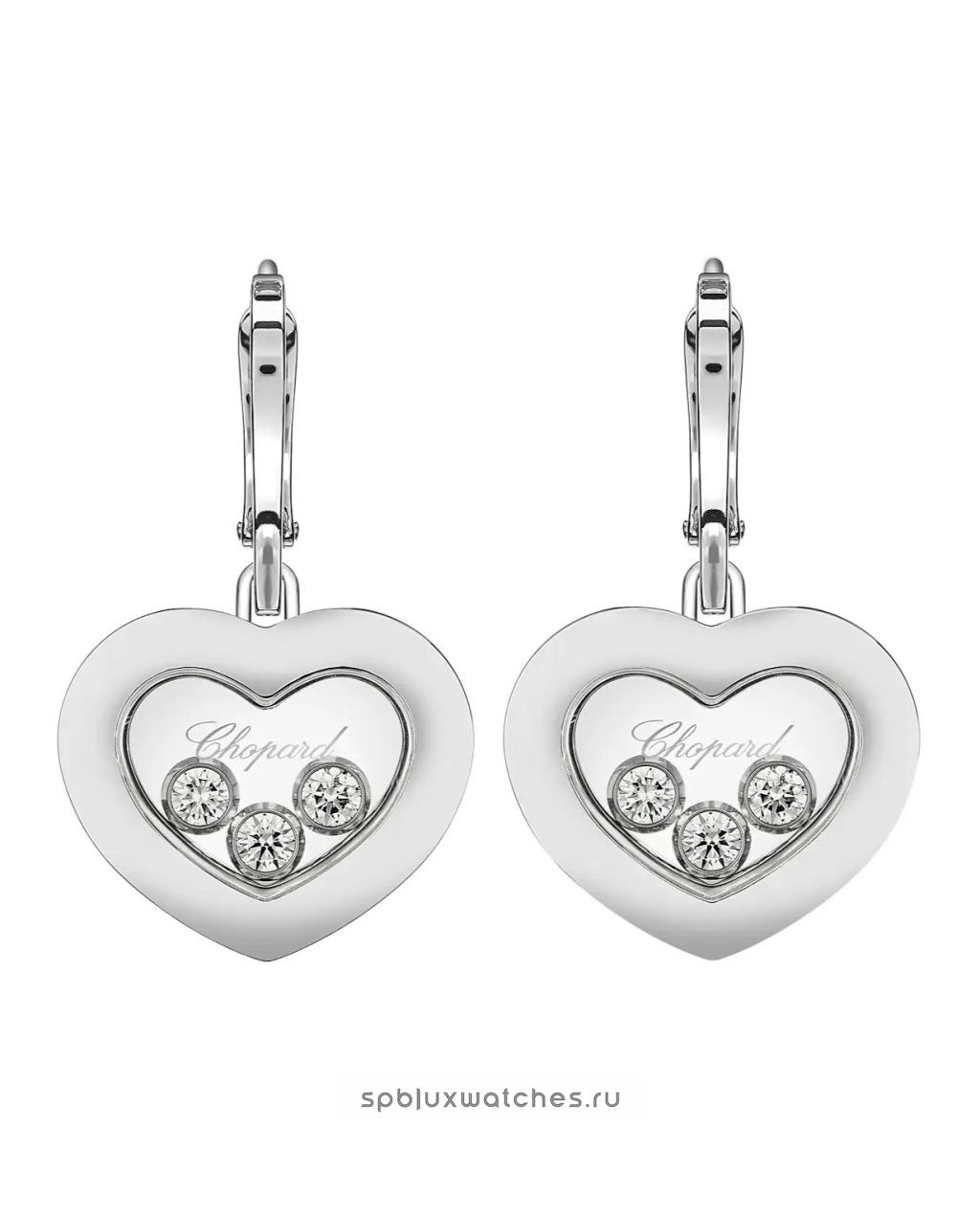 Серьги Chopard Happy Diamonds Icons Earrings 83A611-1301