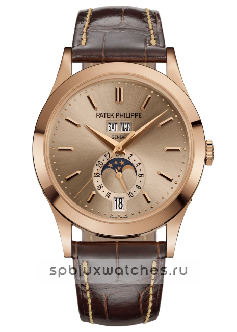 Patek Philippe Complications Annual Calendar Moon Phases 38.5 mm 5396R-016