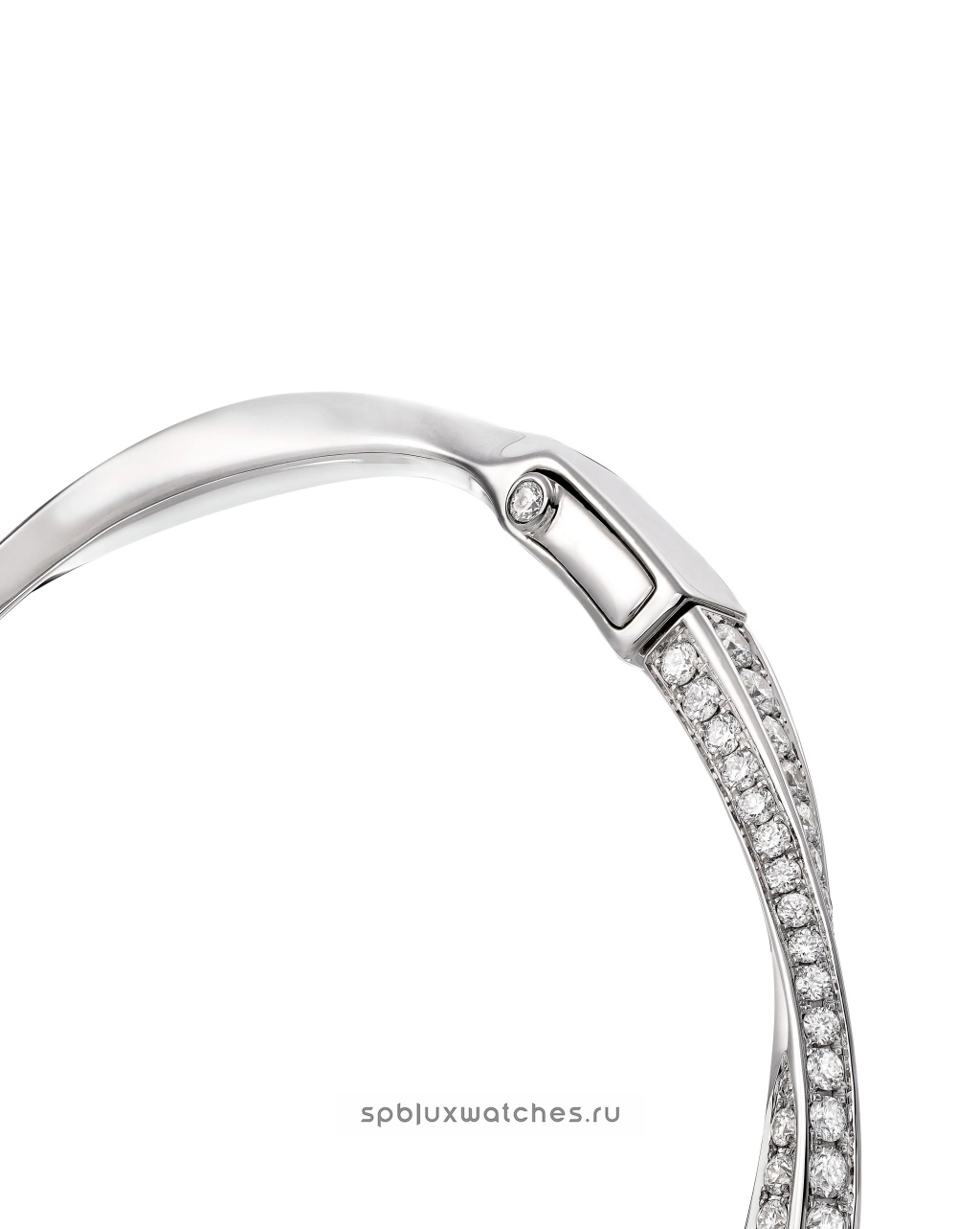 Браслет Graff Spiral Pave Diamond Bangle RGB351