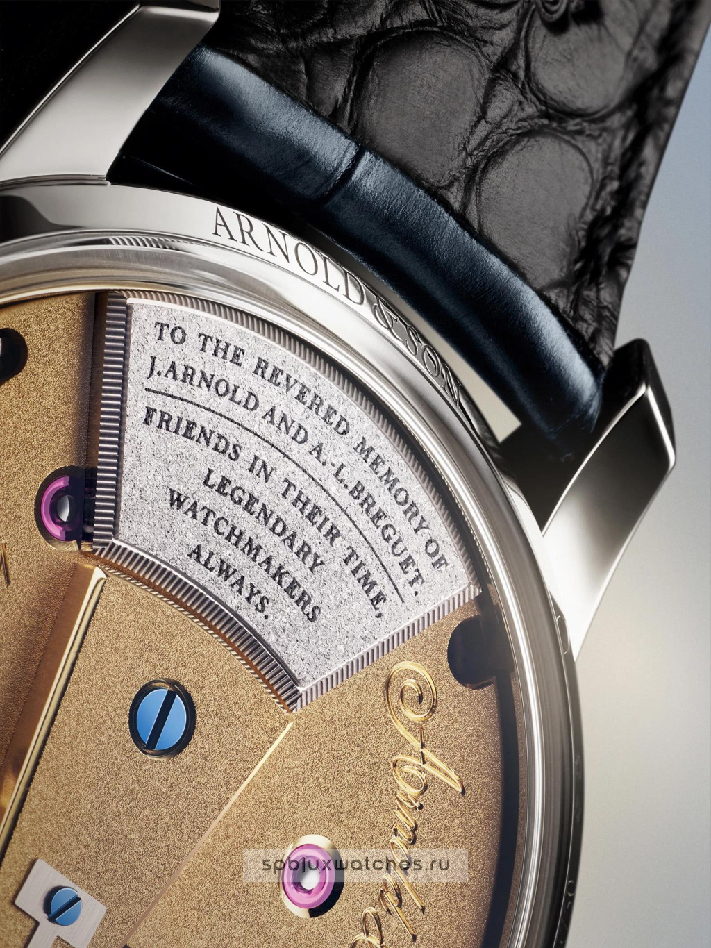 Arnold & Son Chronometry Constant Force Tourbillon 11 Platinum 41.5 mm 1FCBX.Z01A.C0232X
