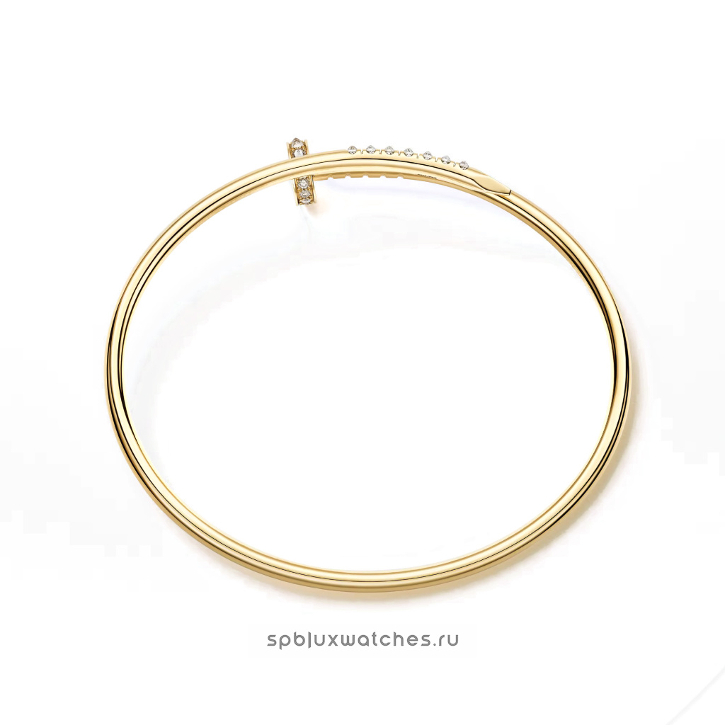 Браслет Cartier Juste Un Clou Bracelet Small Model Reverse-Set Diamonds B6091917