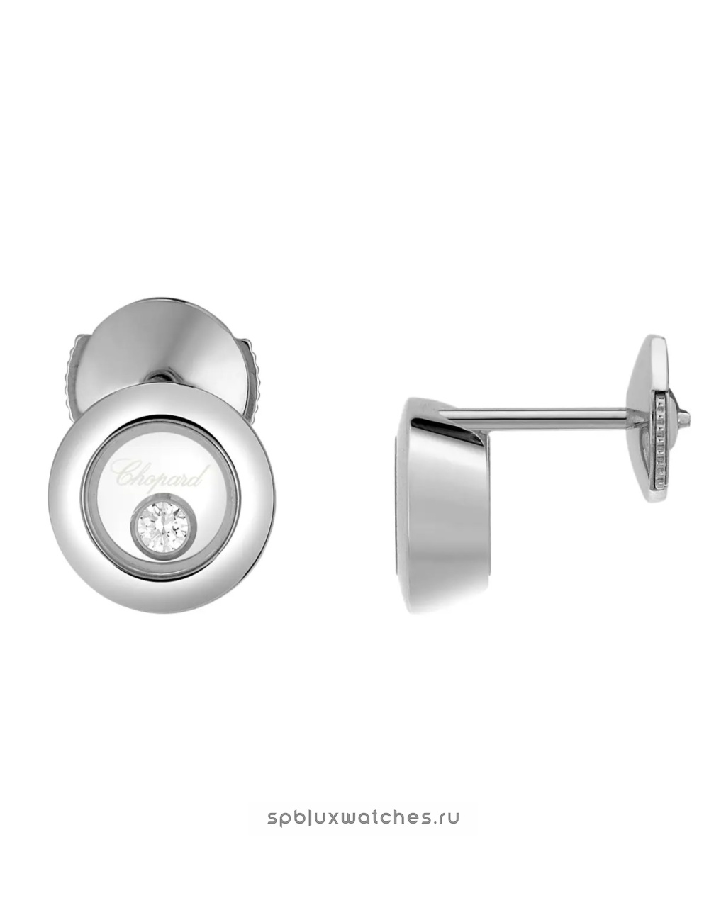 Серьги Chopard Happy Diamonds Icons Earrings 83A017-1001