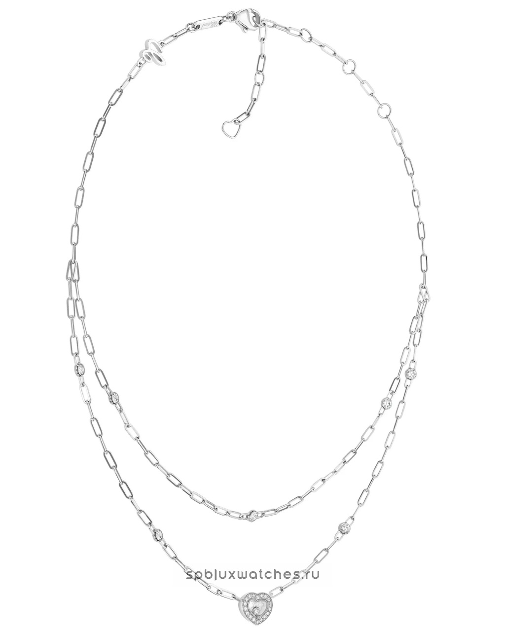 Колье Chopard Happy Diamonds Icons Necklace 81A054-1221