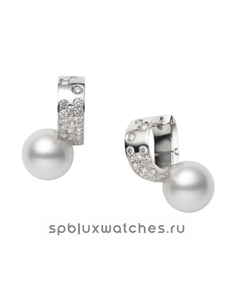 Серьги Mikimoto Universe Elements Pierced Earrings PE-1677PU
