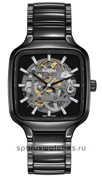 Rado True Square Automatic Skeleton Diamonds 38 mm R27124702